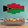 AmericansPower Canvas Wall Art - Flag of Vanuatu Car Seat Covers A7
