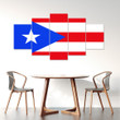 AmericansPower Canvas Wall Art - Flag of Puerto Rico Car Seat Covers A7 | AmericansPower