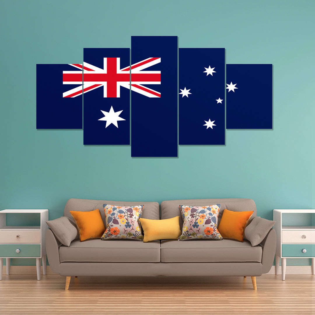 AmericansPower Canvas Wall Art - Flag of Australia Car Seat Covers A7
