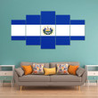 AmericansPower Canvas Wall Art - Flag of El Salvador Car Seat Covers A7