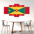 AmericansPower Canvas Wall Art - Flag of Grenada Car Seat Covers A7 | AmericansPower