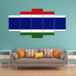 AmericansPower Canvas Wall Art - Flag of Gambia Car Seat Covers A7