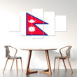 AmericansPower Canvas Wall Art - Flag of Nepal Car Seat Covers A7 | AmericansPower