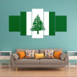 AmericansPower Canvas Wall Art - Flag of Norfolk Island Car Seat Covers A7