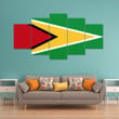 AmericansPower Canvas Wall Art - Flag of Guyana Car Seat Covers A7