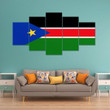 AmericansPower Canvas Wall Art - Flag of South Sudan Car Seat Covers A7