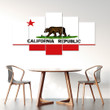 AmericansPower Canvas Wall Art - Flag Of California 1924 - 1953 Car Seat Covers A7 | AmericansPower