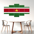 AmericansPower Canvas Wall Art - Flag of Suriname Car Seat Covers A7 | AmericansPower