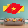 AmericansPower Canvas Wall Art - Ethiopia Flag Of The Amhara Region Car Seat Covers A7