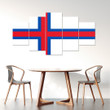 AmericansPower Canvas Wall Art - Flag of Faroe Islands Car Seat Covers A7 | AmericansPower