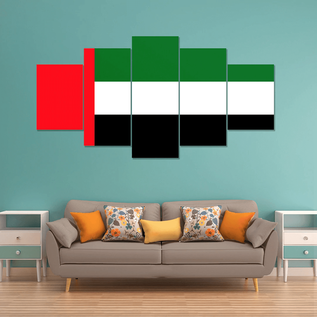 AmericansPower Canvas Wall Art - Flag of United Arab Emirates Car Seat Covers A7