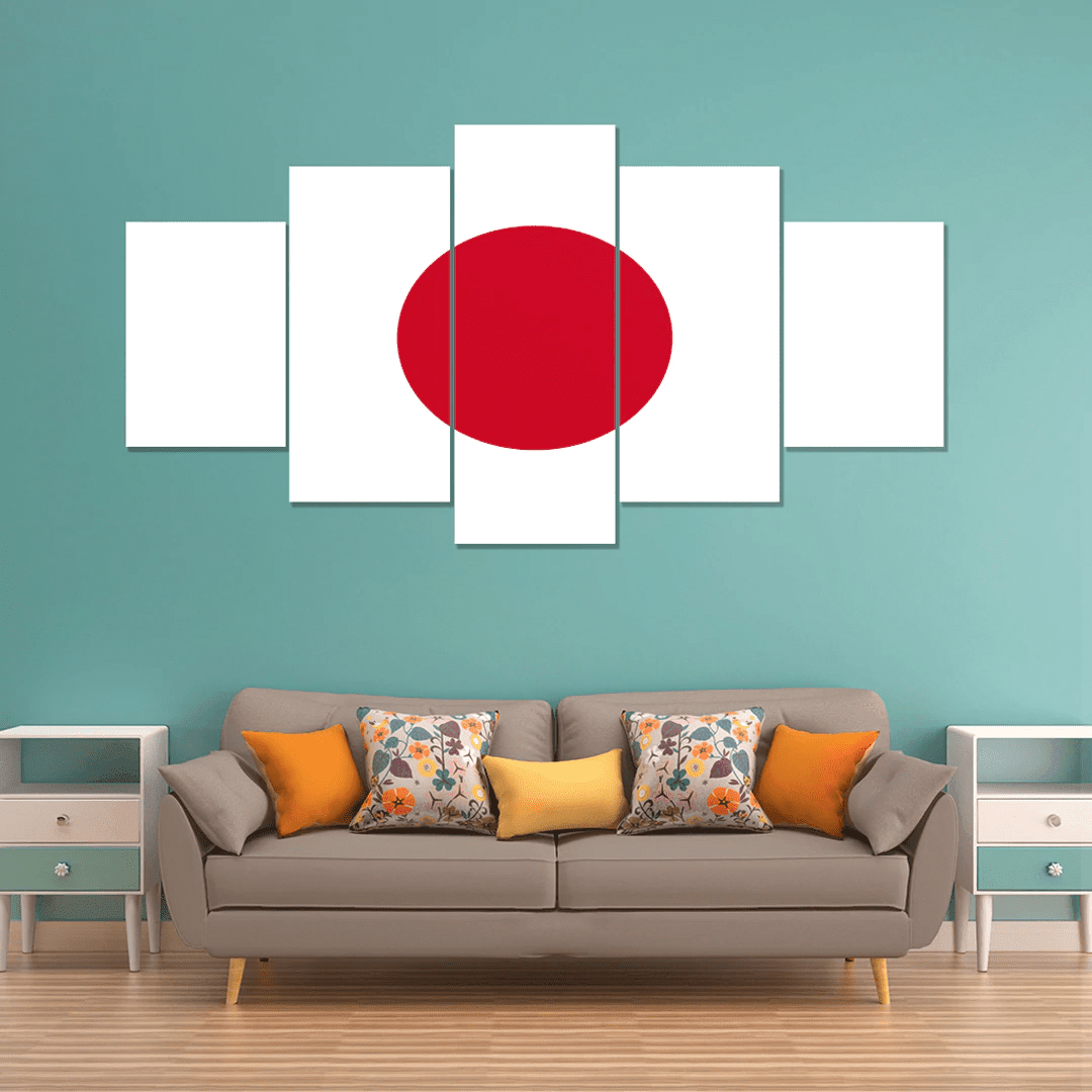 AmericansPower Canvas Wall Art - Flag of Japan Car Seat Covers A7