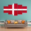 AmericansPower Canvas Wall Art - Flag of Denmark Car Seat Covers A7