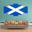 AmericansPower Canvas Wall Art - Flag of Scotland Car Seat Covers A7