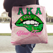 AmericansPower Tote Bag - (Custom) AKA Lips - Special Version Tote Bag | AmericansPower
