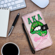 AmericansPower Wallet Phone Case - (Custom) AKA Lips - Special Version Wallet Phone Case A7