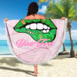 AmericansPower Beach Blanket - (Custom) AKA Lips - Special Version Beach Blanket A7