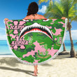 AmericansPower Beach Blanket - AKA Full Camo Shark Beach Blanket A7