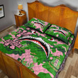 AmericansPower Quilt Bed Set - AKA Full Camo Shark Quilt Bed Set A7