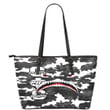 AmericansPower Leather Tote - Groove Phi Groove Full Camo Shark Leather Tote | AmericansPower
