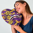 AmericansPower Heart Shaped Pillow - Omega Psi Phi Full Camo Shark Heart Shaped Pillow A7