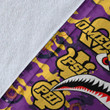 AmericansPower Premium Blanket - Omega Psi Phi Full Camo Shark Premium Blanket A7