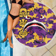 AmericansPower Beach Blanket - Omega Psi Phi Full Camo Shark Beach Blanket A7