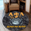 AmericansPower Round Carpet - Alpha Phi Alpha Ape Round Carpet | AmericansPower
