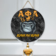 AmericansPower Hanging Door Sign - Alpha Phi Alpha Ape Hanging Door Sign | AmericansPower
