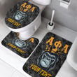 AmericansPower Bathroom Set - (Custom) Alpha Phi Alpha Ape Bathroom Set | AmericansPower
