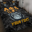 AmericansPower Quilt Bed Set - (Custom) Alpha Phi Alpha Ape Quilt Bed Set | AmericansPower
