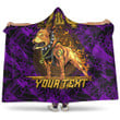 AmericansPower Hooded Blanket - (Custom) Omega Psi Phi Dog Hooded Blanket | AmericansPower
