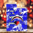 AmericansPower Candle Holder - Phi Beta Sigma Full Camo Shark Candle Holder | AmericansPower
