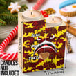 AmericansPower Candle Holder - Iota Phi Theta Full Camo Shark Candle Holder A7