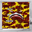 AmericansPower Shower Curtain - Iota Phi Theta Full Camo Shark Shower Curtain | AmericansPower
