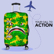 AmericansPower Luggage Covers - Chi Eta Phi Full Camo Shark Luggage Covers A7