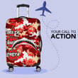 AmericansPower Luggage Covers - Delta Sigma Theta Full Camo Shark Luggage Covers A7