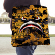 AmericansPower Tote Bag - Alpha Phi Alpha Full Camo Shark Tote Bag | AmericansPower
