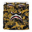 AmericansPower Bedding Set - Alpha Phi Alpha Full Camo Shark Bedding Set A7