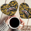 AmericansPower Coasters (Sets of 6) - Alpha Phi Alpha Full Camo Shark Coasters A7