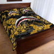 AmericansPower Quilt Bed Set - Alpha Phi Alpha Full Camo Shark Quilt Bed Set A7