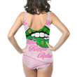 AmericansPower Clothing - AKA Lips Women Low Cut Swimsuit A7 | AmericansPower.store