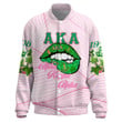 AmericansPower Clothing - (Custom) AKA Lips Thicken Stand-Collar Jacket A7 | AmericansPower.store