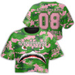 AmericansPower Clothing - (Custom) AKA Full Camo Shark Croptop T-shirt A7 | AmericansPower