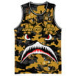 AmericansPower Clothing - Alpha Phi Alpha Full Camo Shark Basketball Jersey A7 | AmericansPower