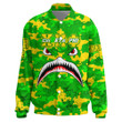 AmericansPower Clothing - Chi Eta Phi Full Camo Shark Thicken Stand-Collar Jacket A7 | AmericansPower
