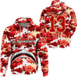AmericansPower Clothing - Delta Sigma Theta Full Camo Shark Hoodie A7 | AmericansPower