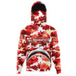 AmericansPower Clothing - Delta Sigma Theta Full Camo Shark Hoodie Gaiter A7 | AmericansPower