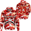 AmericansPower Clothing - Delta Sigma Theta Full Camo Shark Zip Hoodie A7 | AmericansPower