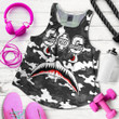 AmericansPower Clothing - Groove Phi Groove Full Camo Shark Racerback Tank A7 | AmericansPower